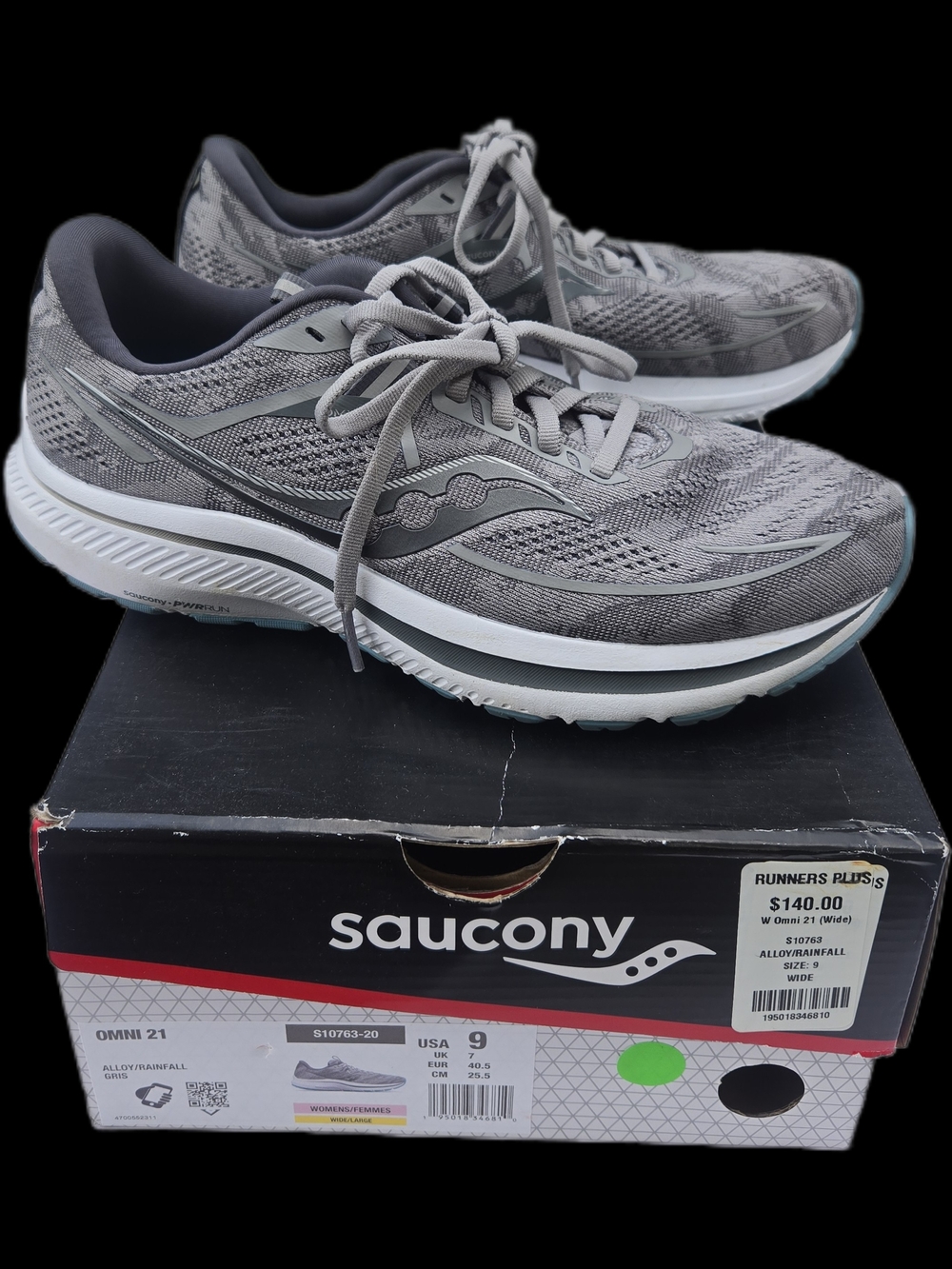 Saucony Women's Grey Athletic Running Shoes